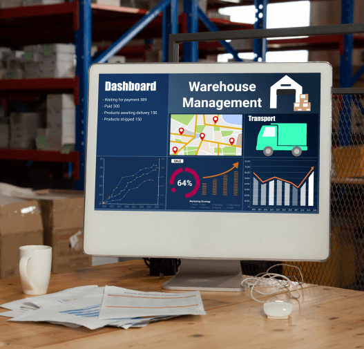 Warehouse Management System Software Dashboard - Omex Infotech